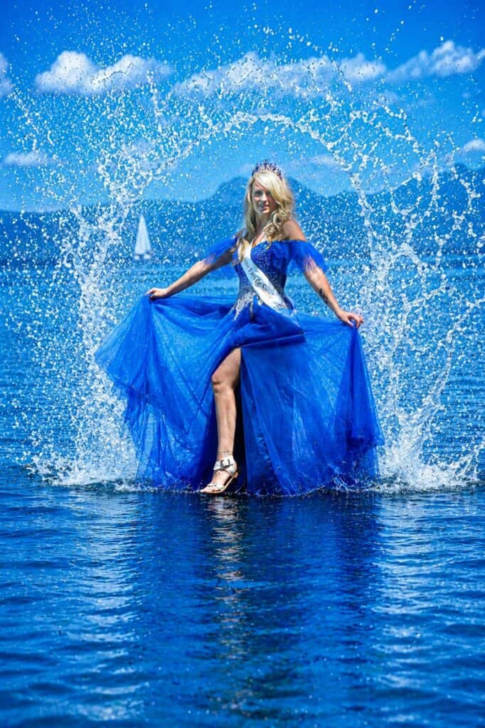 Miss Humanité Pays de Savoie lac Léman