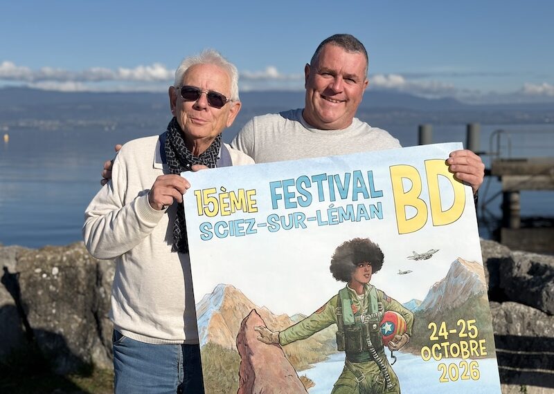 Marc Gaillot et le Festival BD de Sciez