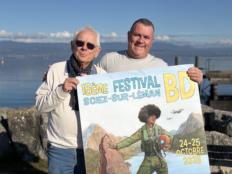 Marc Gaillot et le Festival BD de Sciez