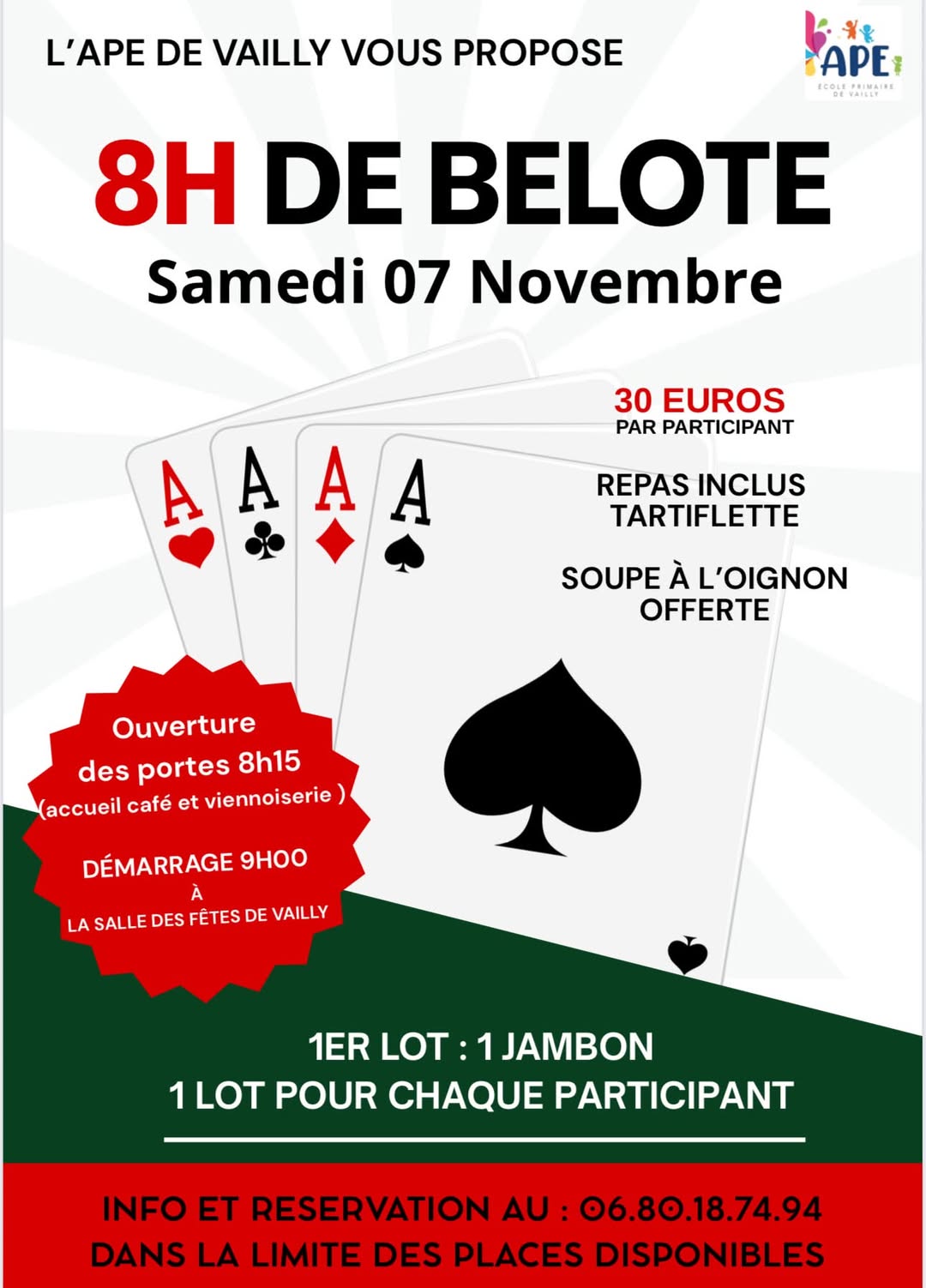 8h de belote