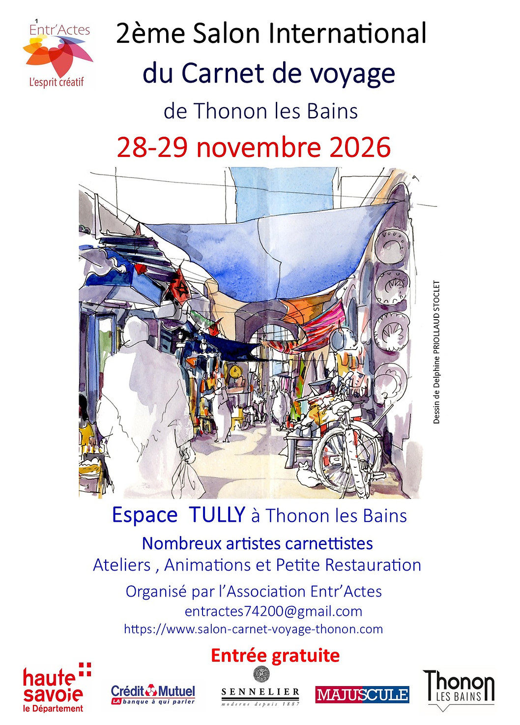 2ème Salon International du Carnet de voyage
