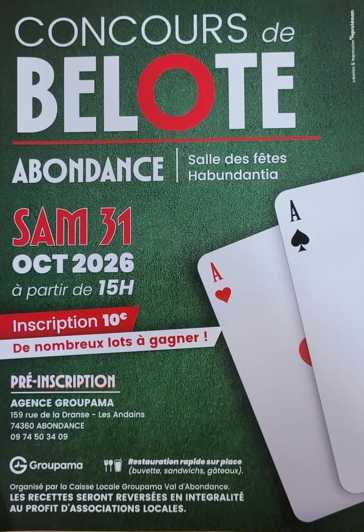 Concours de belote