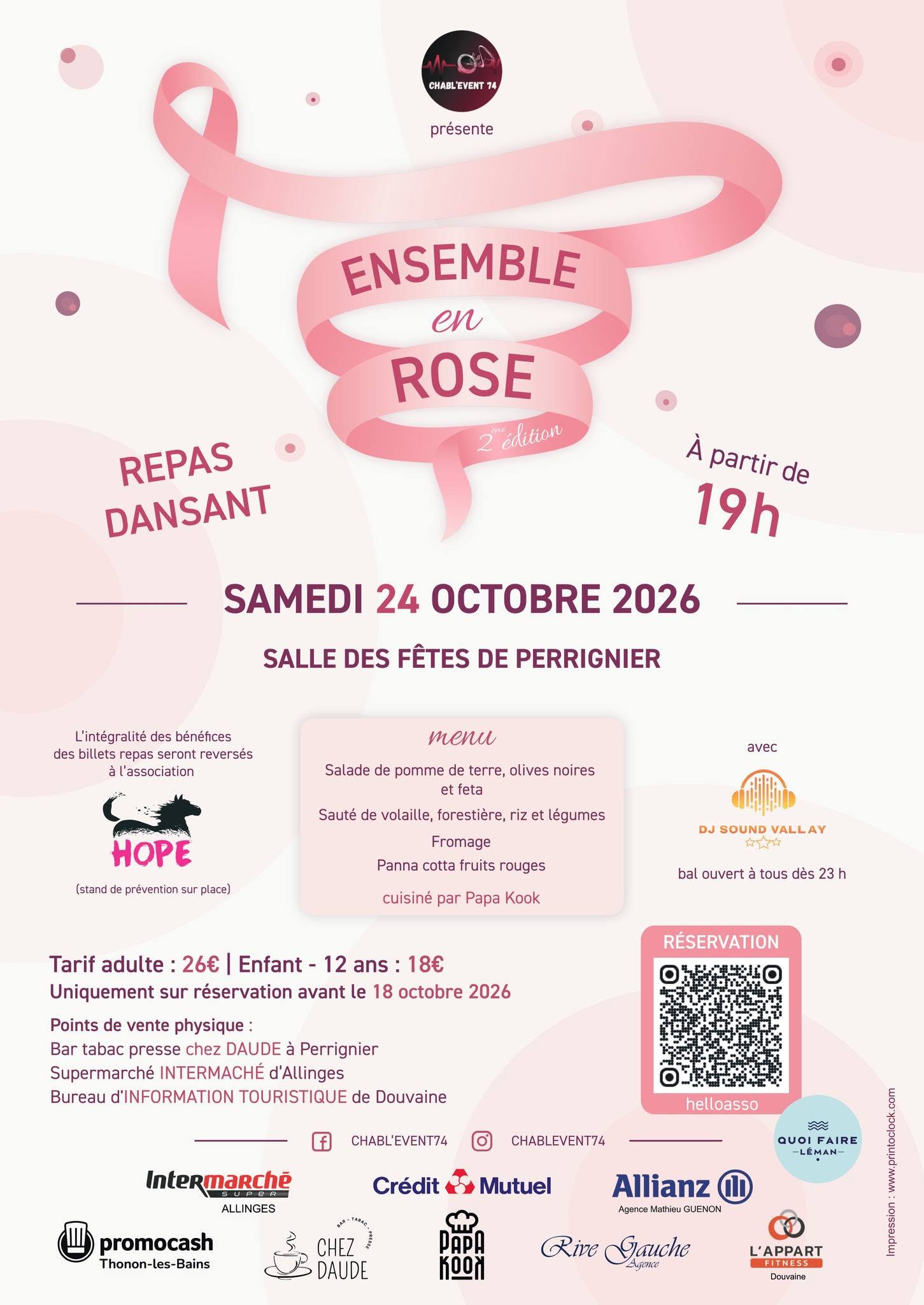 ENSEMBLE EN ROSE — 2ᵉ ÉDITION