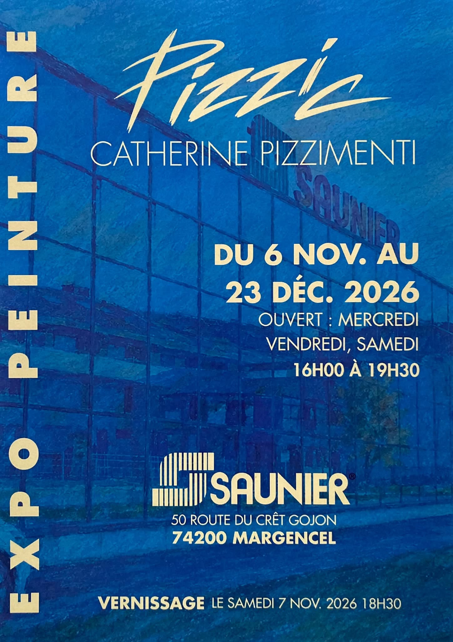 Expo de peinture de Catherine Pizzimenti