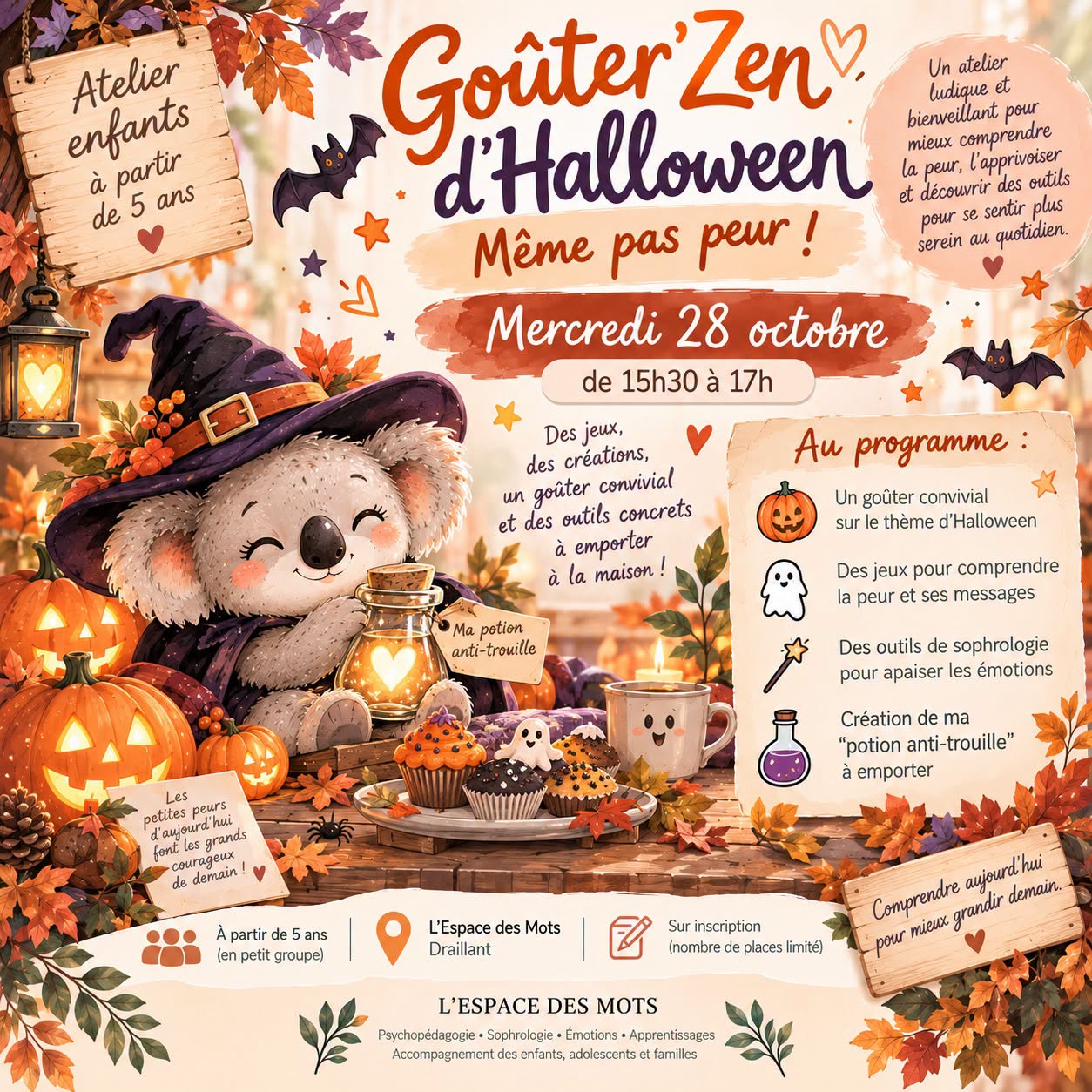 Goûter’Zen d&rsquo;Halloween