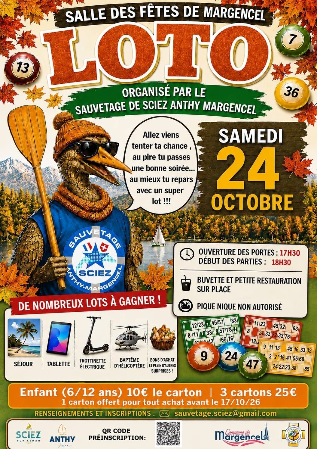 Loto de la Section de Sauvetage Sciez Anthy Margencel