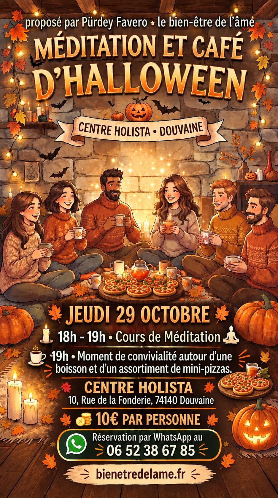 Méditation & café d&rsquo;Halloween