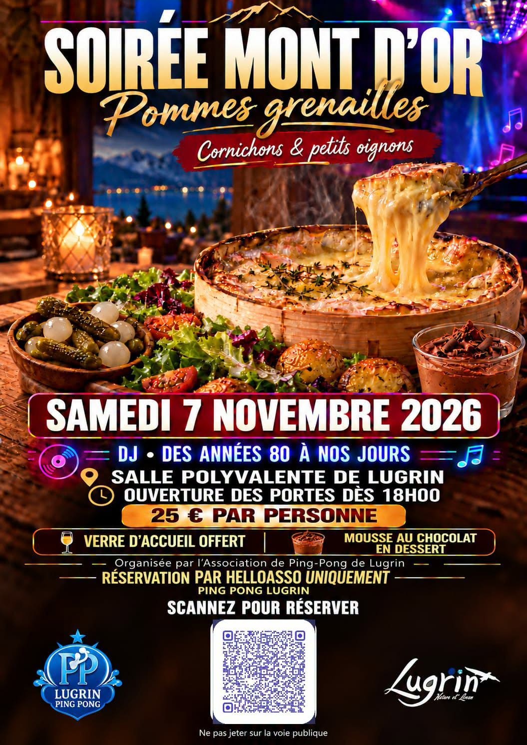 Soirée Mont d&rsquo;or