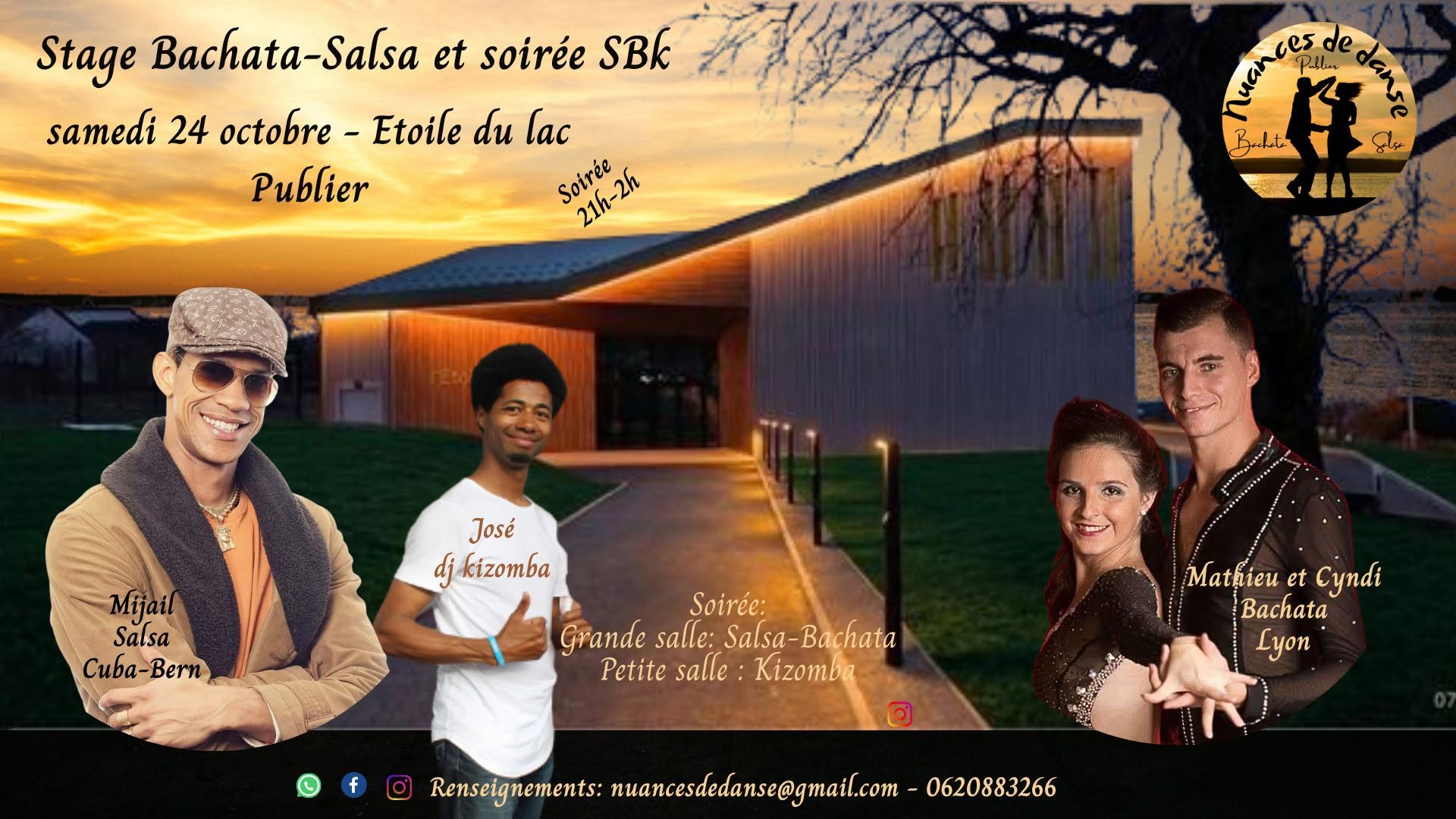 Stages Salsa et Bachata & soirée SBK