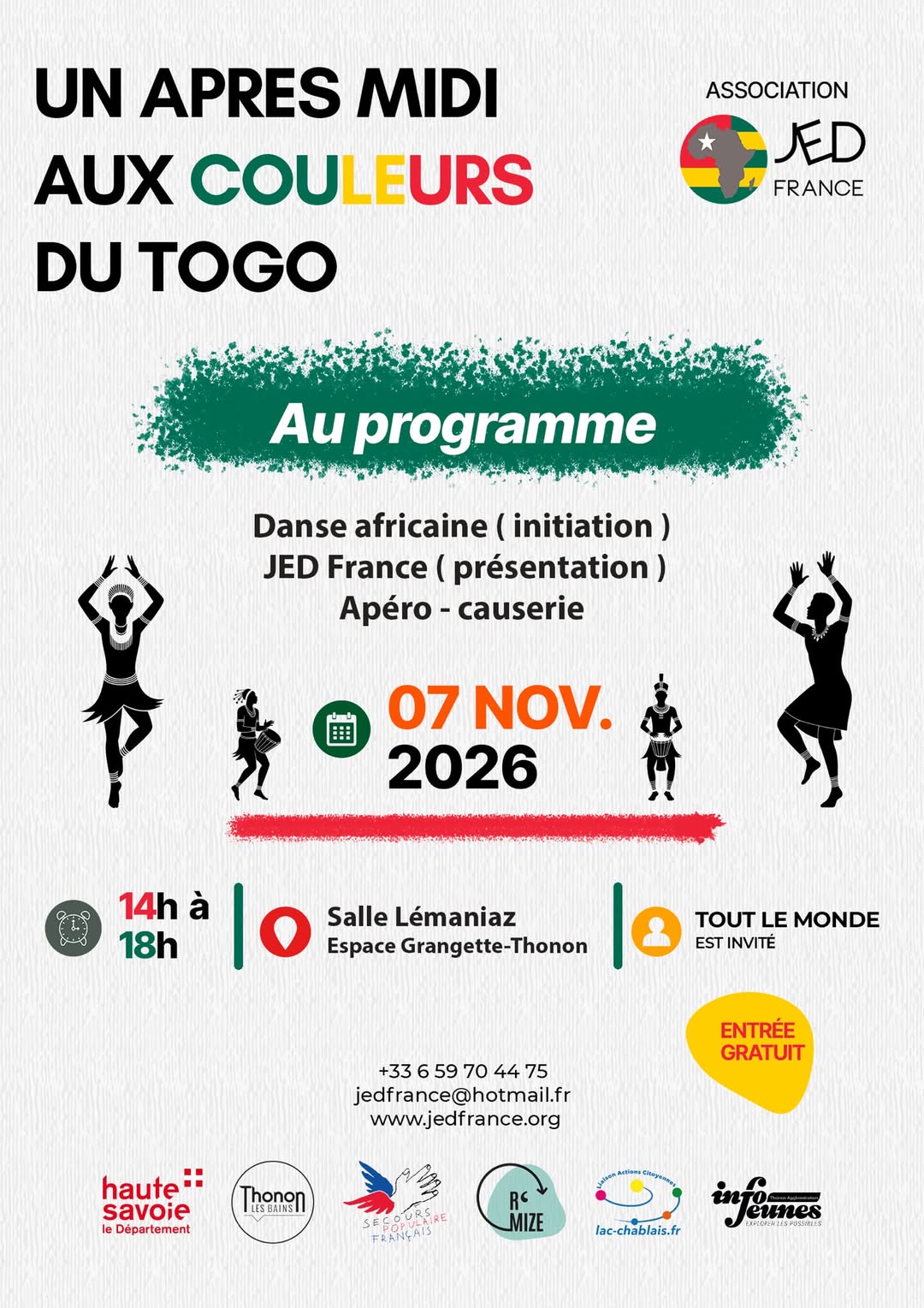 Un après-midi aux couleurs du Togo