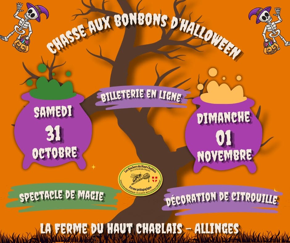 Chasse aux bonbons d&rsquo;Halloween